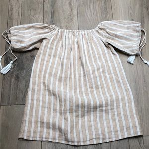 Tularosa Dresses - X-revolve Tularosa Kia striped linen dress Tularosa Dresses - X-revolve Tularosa Kia striped linen dress